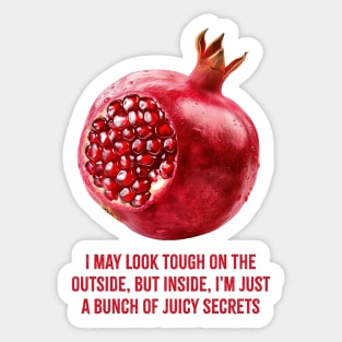 Pomegranate Sticker